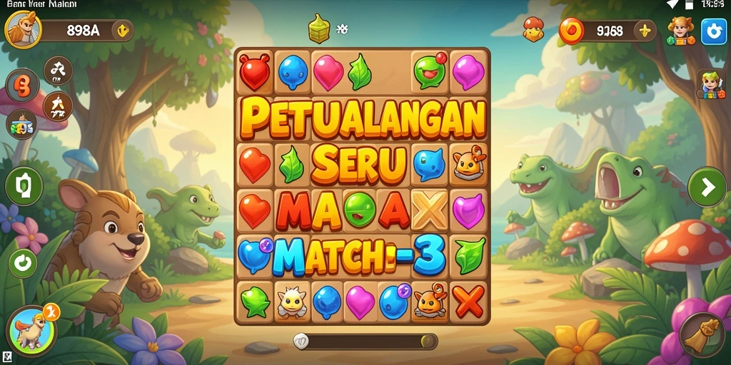 Tampilan gameplay 898A yang seru dan menantang.