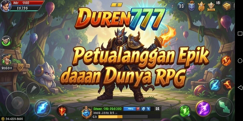 Tampilan menarik dari gameplay <strong>DUREN777</strong> dengan pertarungan epik dan eksplorasi dunia.