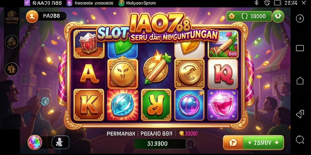 Gameplay seru HAO788 dengan beragam mesin slot.