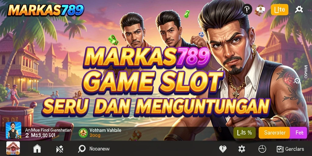 Tangkapan layar dari gameplay SLOT yang mendebarkan di MARKAS789.