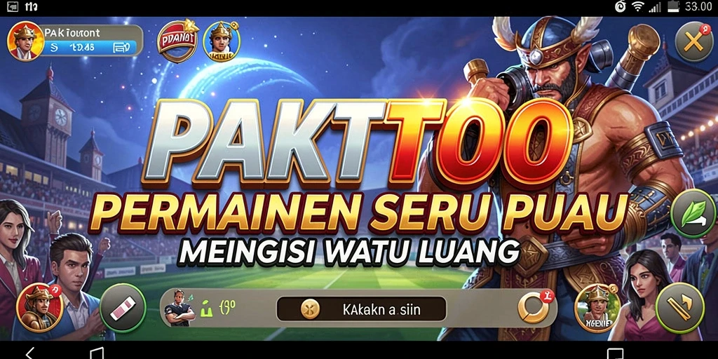 Screenshot gameplay PAKTOTO menampilkan keseruan saat bermain.