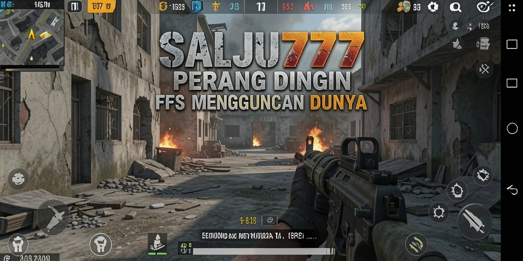 Tangkapan layar utama SALJU777 menampilkan gameplay menegangkan di medan bersalju.