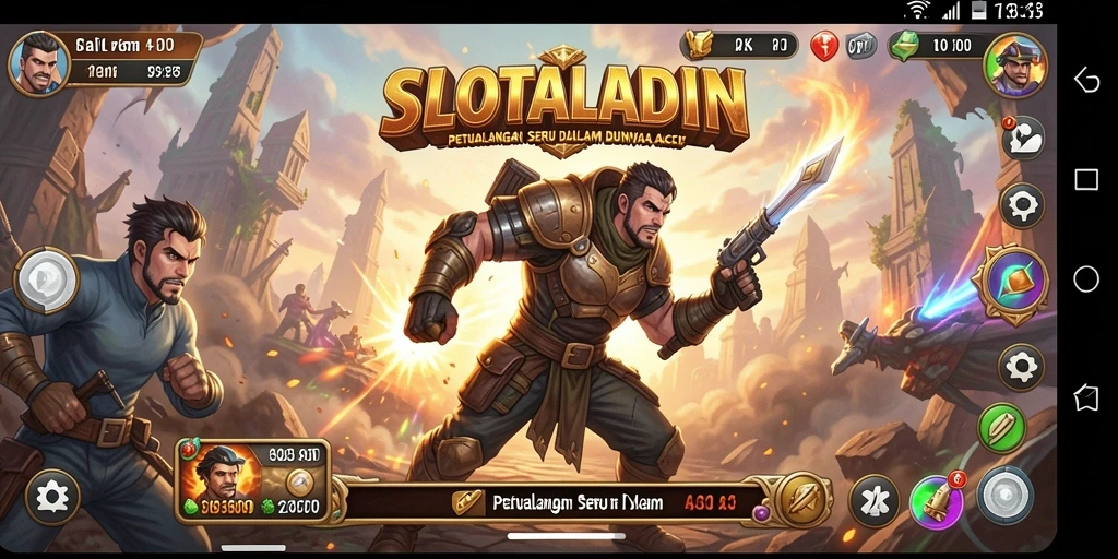 Gameplay memukau dan penuh aksi di SLOTALADIN.